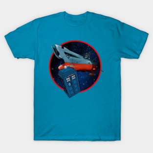 Tardis Space Battleship Yamato T-Shirt